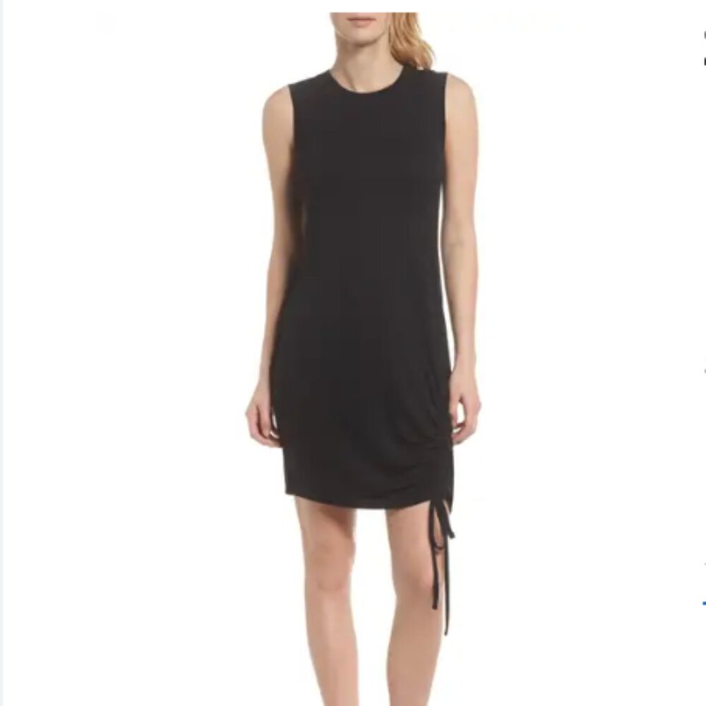 EUC Zella Post Studio Side Ruched Dress  Size S